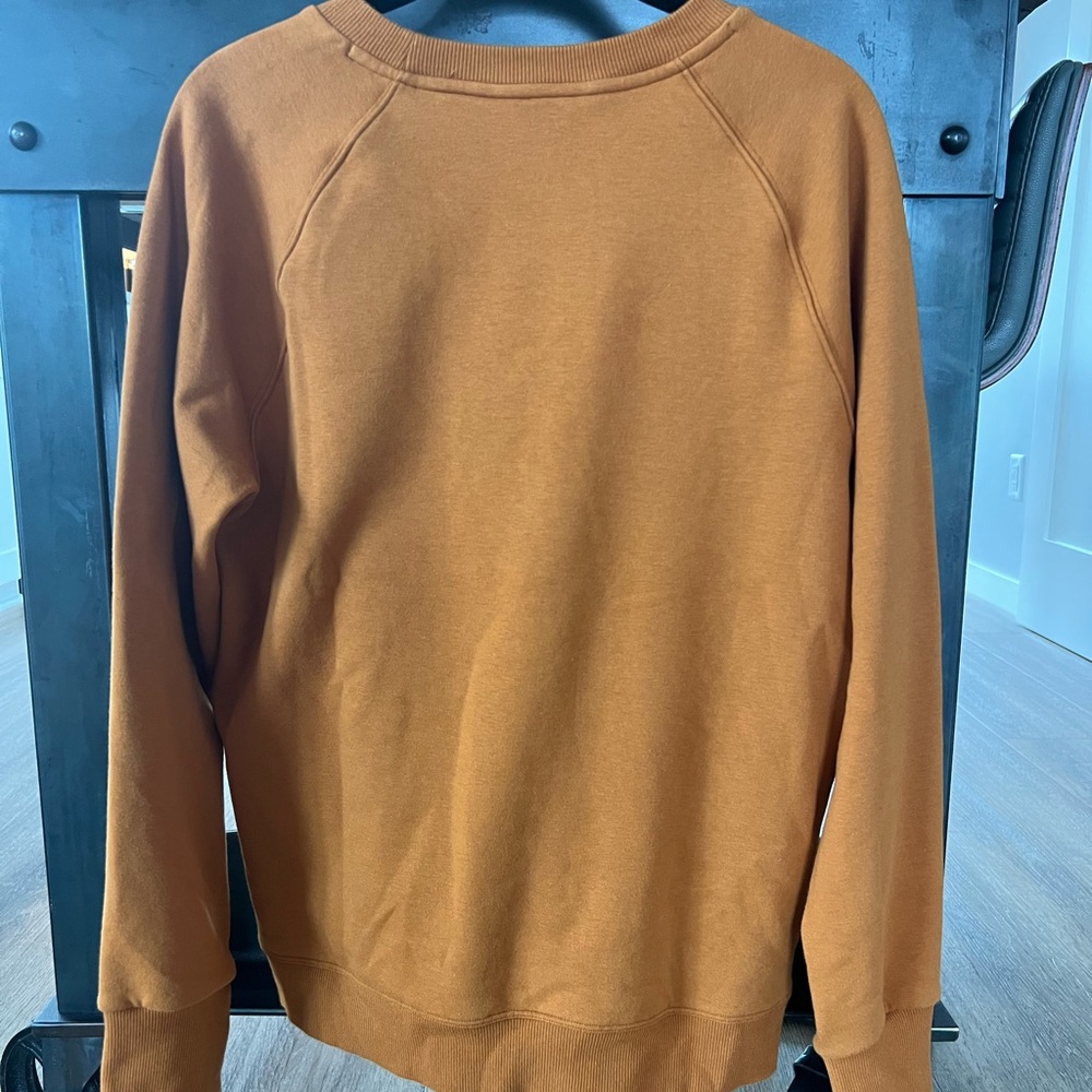 Athleta - cattail brown crewneck sweatshirt - size small - Picture 4 of 5